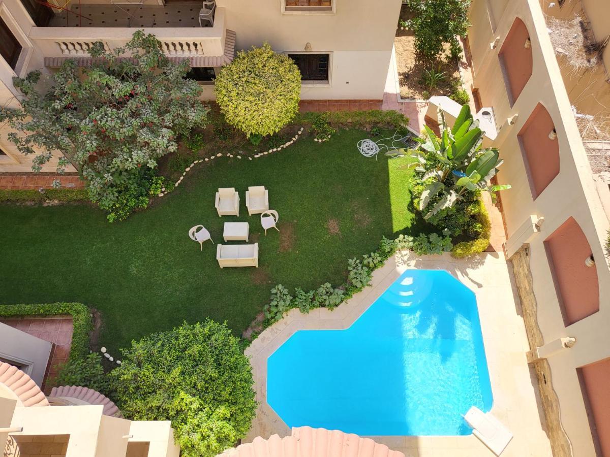 Lovely One-Bedroom Condo With Garden View El El Cairo Exterior foto